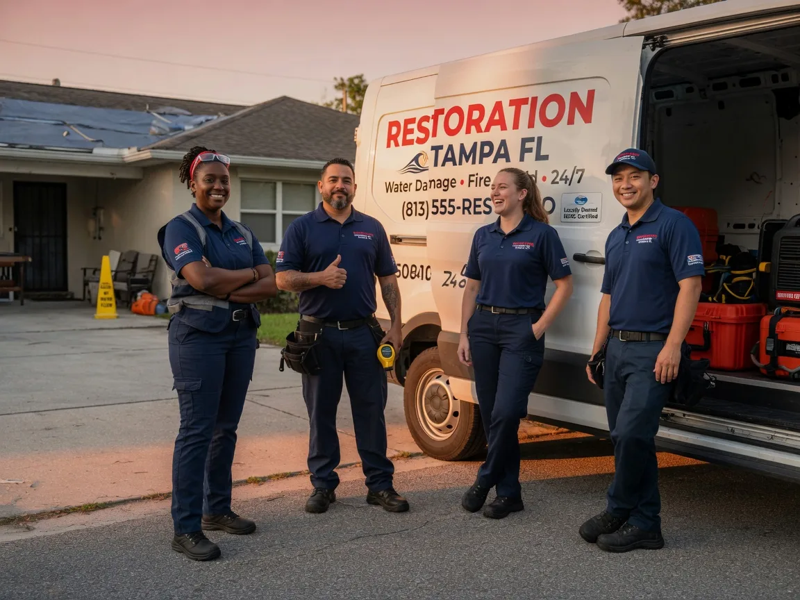 Water Damage Restoration company in Media, IL