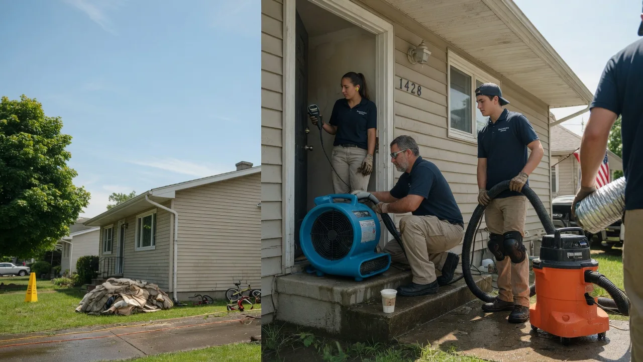 Water Damage Restoration in Media, IL near me